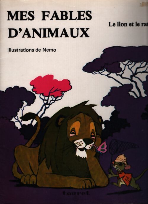 Mes fables d'animaux : Le lion et le rat - Jean De La Fontaine - Livre