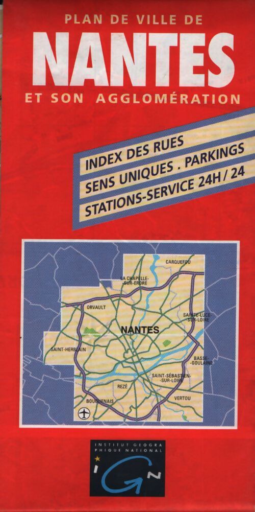 Plan de villes : Nantes - Collectif - Livre