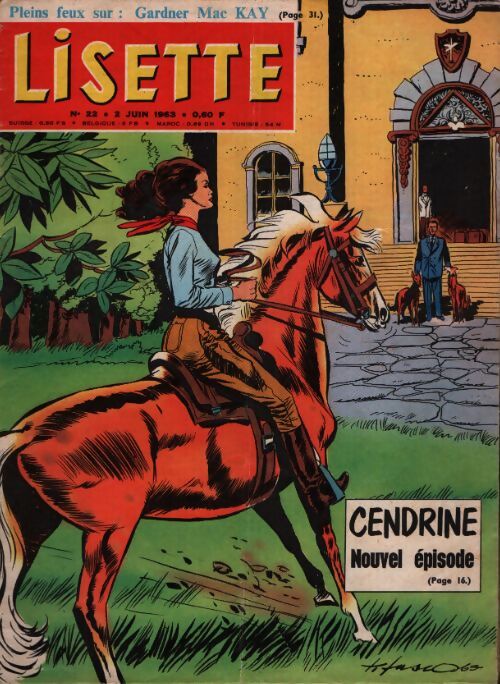 Lisette 1963 n°22 : Cendrine - Collectif - Livre