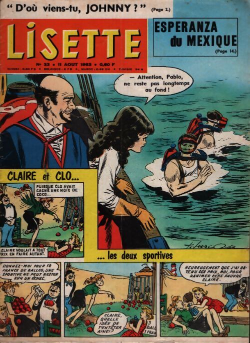Lisette 1963 n°32 : Esperanza du Mexique - Collectif - Livre