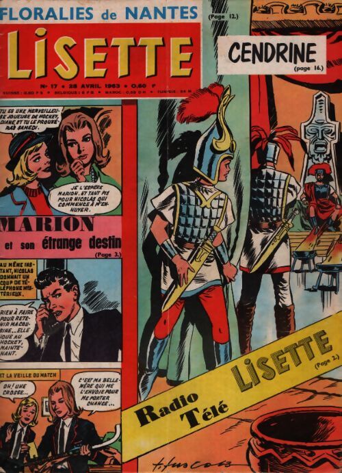 Lisette 1963 n°17 : Cendrine - Collectif - Livre