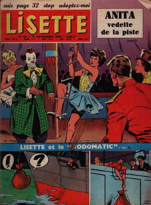 Lisette 1963 n°46 : Anita vedette de la piste - Collectif - Livre