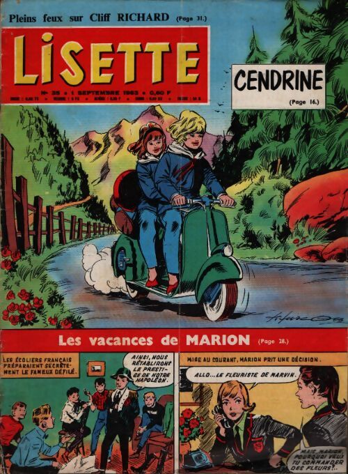 Lisette 1963 n°35 : Cendrine - Collectif - Livre