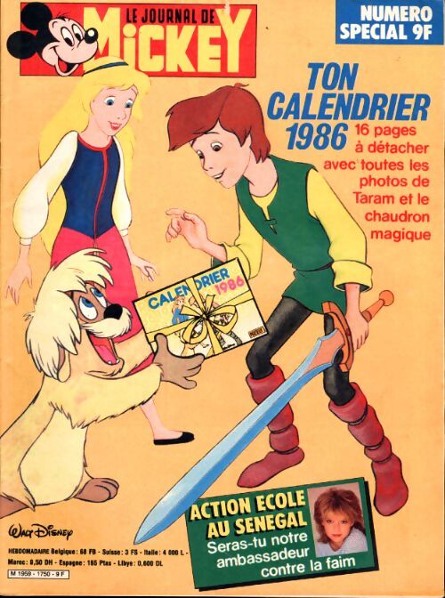 Le journal de Mickey n°1750 - Collectif - Livre