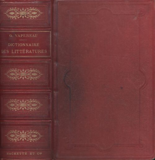 Dictionnaire universel des littératures - G. Vapereau - Livre