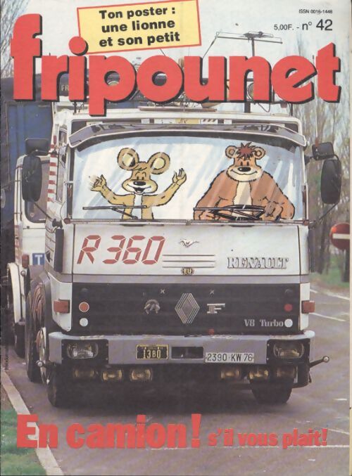Fripounet 1983 n°42 : En camion ! S'il vous plait ! - Collectif - Livre