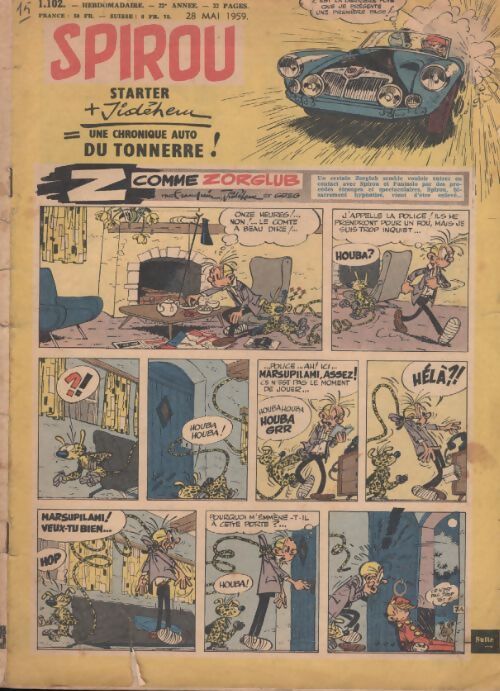 Spirou n°1102 : Starter + Jidehem - Collectif - Livre