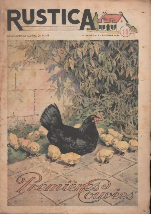 Rustica 23e année n°8 : Premières couvées - Collectif - Livre