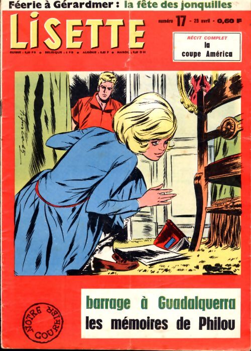 Lisette 1965 n°17 : barrage à Guadalquerra - Collectif - Livre