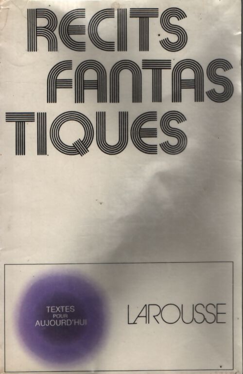 Récits fantastiques - Collectif - Livre