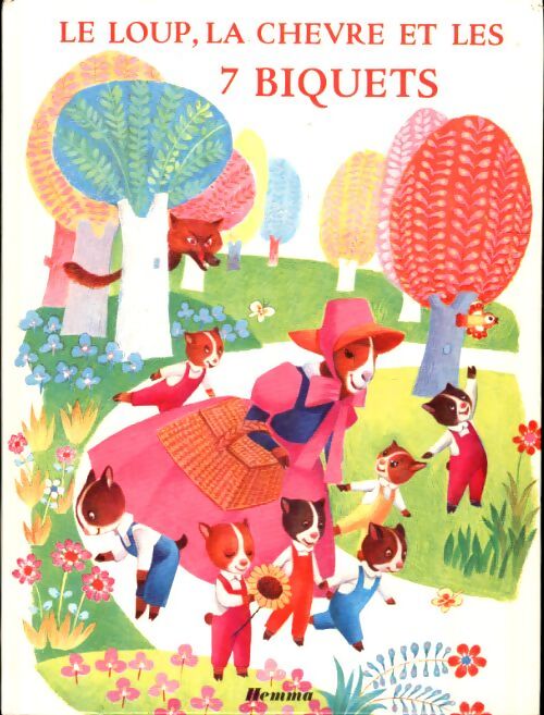Le loup, la chèvre et les 7 biquets - Collectif - Livre