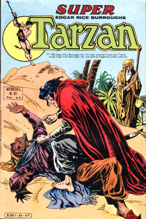 Super Tarzan n°33 : Le grain de sable - Collectif - Livre