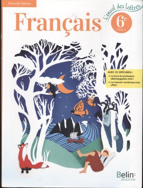 L'envol des lettres 6e 2021 - Collectif - Livre