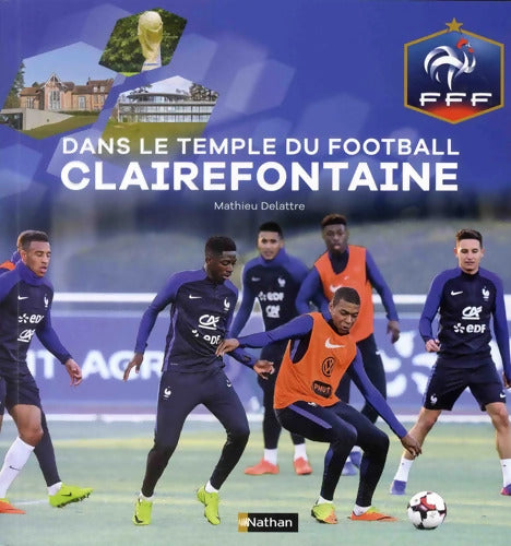 Dans le temple du football à Clairefontaine - Fédération Française de Football- Dès 9 ans - Mathieu Delattre - Livre