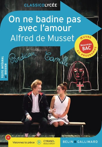On ne badine pas avec l'amour - Alfred De Musset - Livre