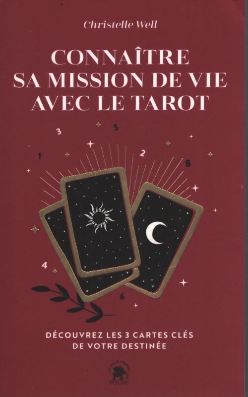 Connaître sa mission de vie avec le tarot : Découvrez les 3 cartes clés de votre destinée - Christelle Well - Livre