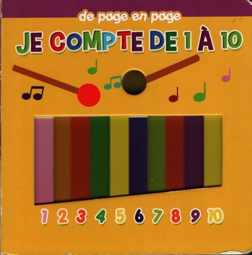 Je compte de 1 à 10 - Collectif - Livre