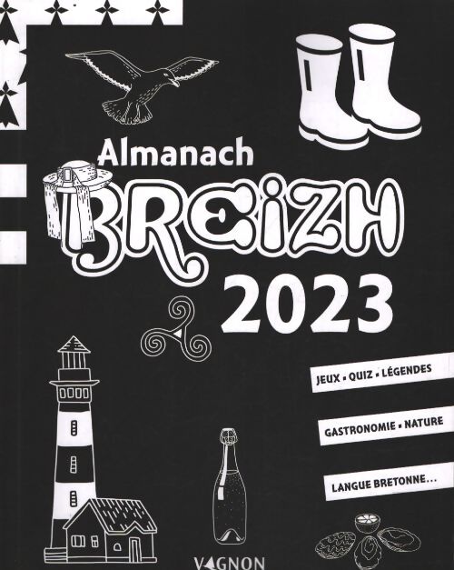 Almanach breizh 2023 - Nadine Urvois - Livre
