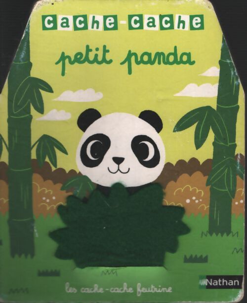 Cache-cache - petit panda - livre à toucher pour les bébés dès 6 mois - Collectif - Livre