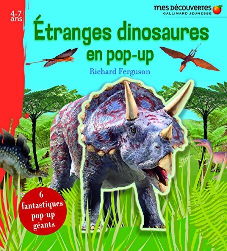 Étranges dinosaures en pop-up - Richard Ferguson - Livre