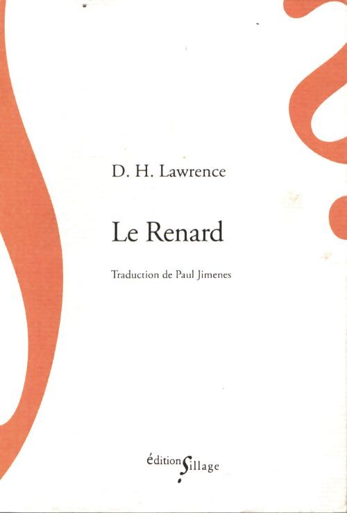 Le renard - David Herbert Lawrence - Livre