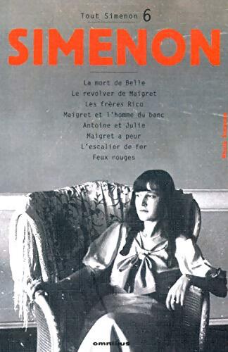 Tout Simenon Tome VI - Georges Simenon - Livre