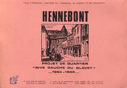Hennebont. Projet de Quartier Rive gauche du Blavet - Collectif - Livre