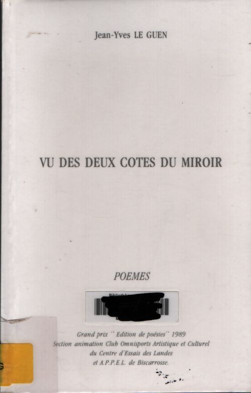 Vu des deux cotés du miroir - Jean-Yves Le Guen - Livre