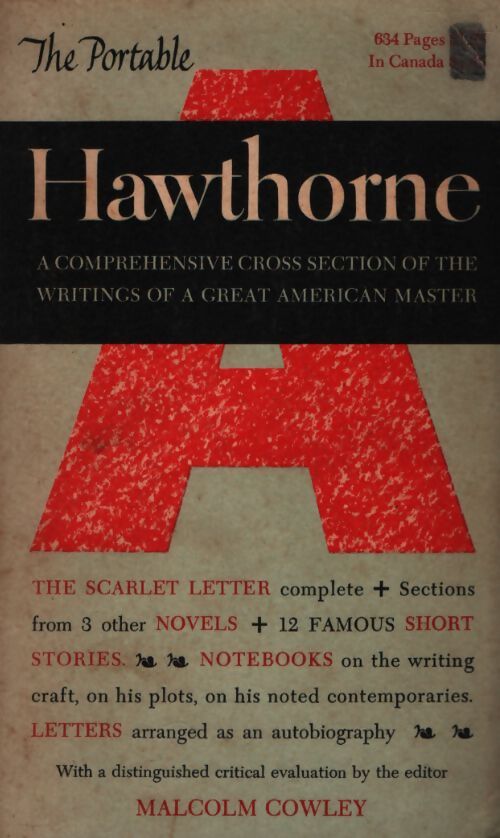 Hawthorne - Malcolm Cowley - Livre