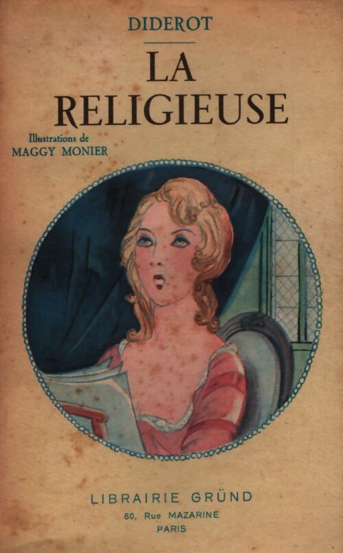 La religieuse - Denis Diderot - Livre