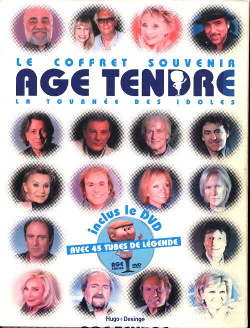 Le coffret souvenir age tendre la tournée des idoles - DVD inclus - Fabien Lecoeuvre - Livre