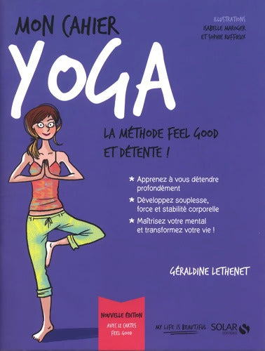 Mon cahier yoga - Géraldine Lethenet - Livre