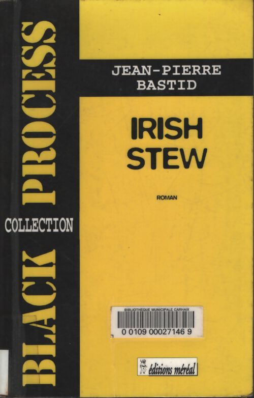 Irish stew - Jean-Pierre Bastid - Livre