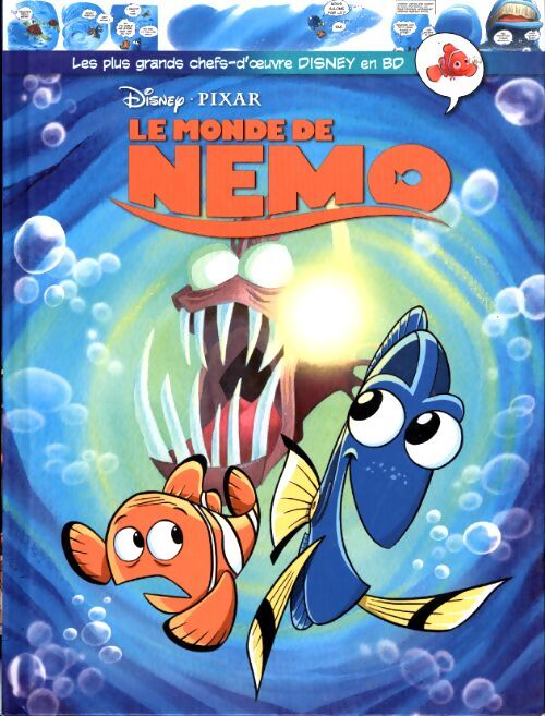 Les plus grands chefs d'oeuvre de Disney en BD Tome III : Le monde de némo - Disney - Livre
