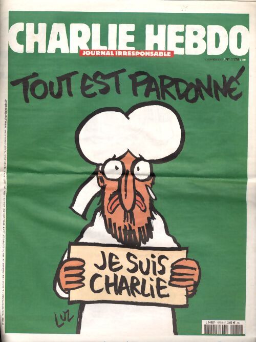 Charlie hebdo n°1178 : Tout est pardonné - Collectif - Livre