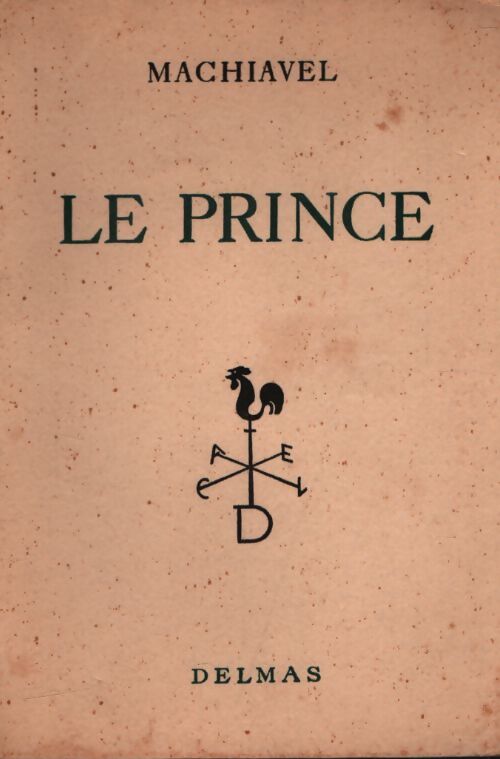 Le prince - Nicolas Machiavel - Livre