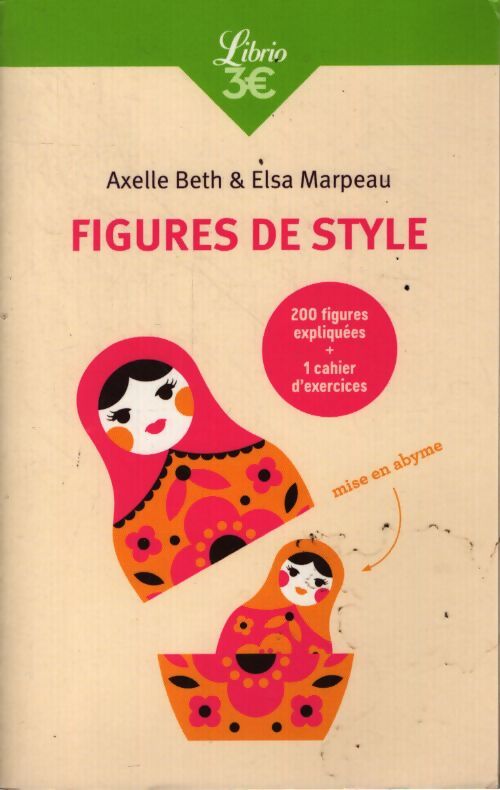 Figures de style - Elsa Marpeau - Livre