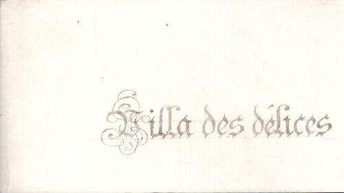 Villa des délices - Zhu Hong - Livre