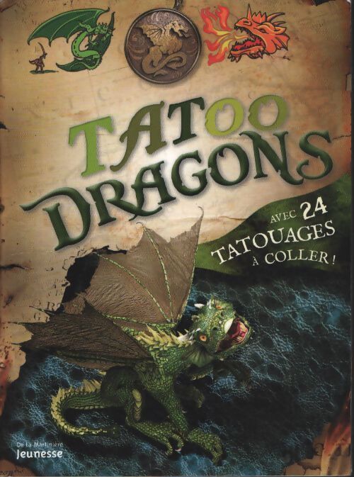 Tatoo dragons. Avec 24 tatouages à coller - Collectif - Livre