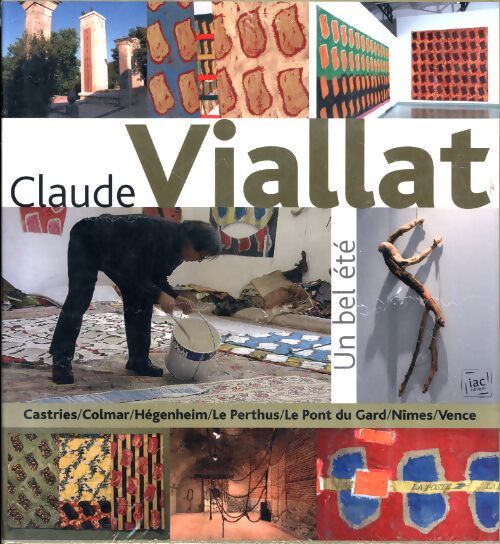 Claude viallat : Un bel été : Expositions de l'été 2006 - Alain Montcouquiol - Livre