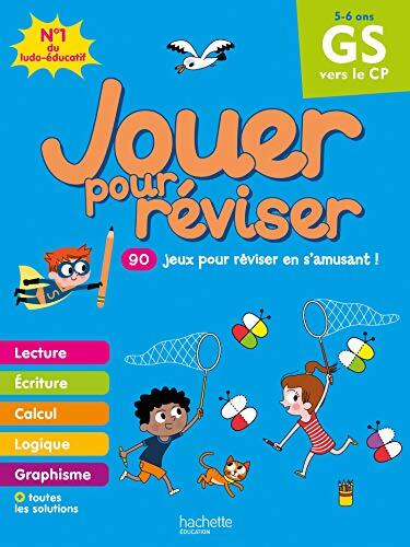 Jouer pour réviser de la Grande Section au CP - Cahier de vacances 2024 - Collectif - Livre