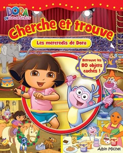 CHERCHE ET TROUVE DORA N°4 - Collectif - Livre