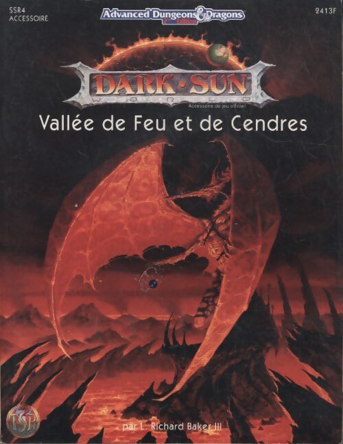 Dark Sun : Vallée de feu et de cendres - Collectif - Livre