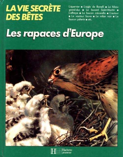 Les rapaces d'Europe - Michel Cuisin - Livre
