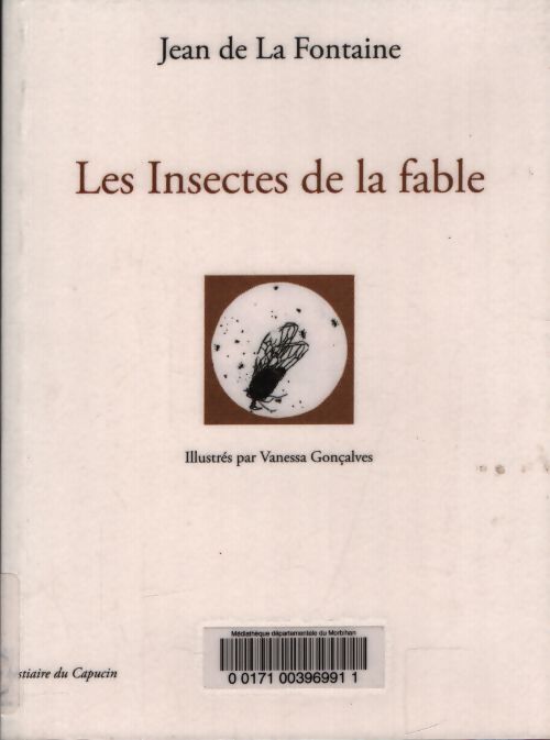 Les insectes de la fable - Jean De La Fontaine - Livre