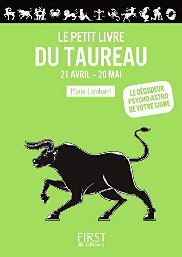 Le petit livre du - Taureau - Marie Lombard - Livre