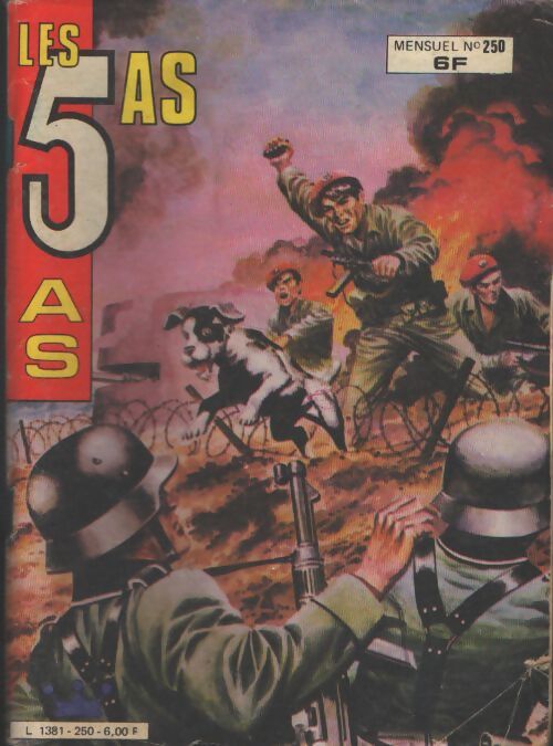 Les 5 as n°250 - Collectif - Livre