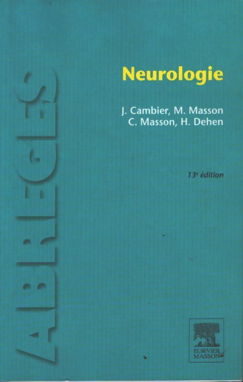 Neurologie - Maurice Masson - Livre