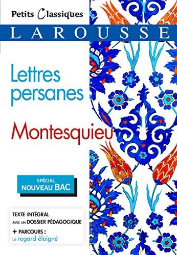Lettres persanes - Montesquieu - Livre