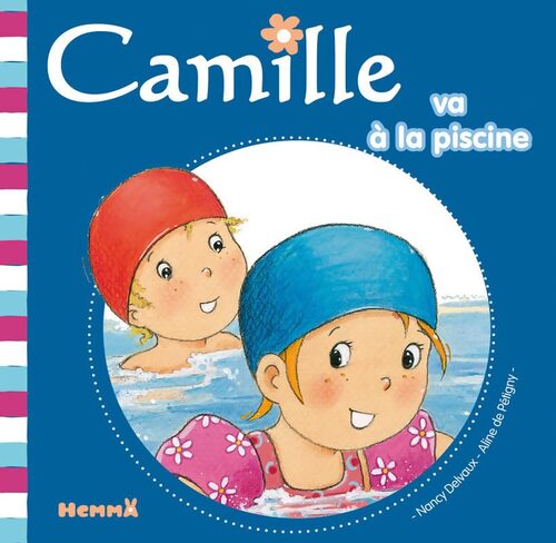 Camille va à la piscine - Nancy Delvaux - Livre